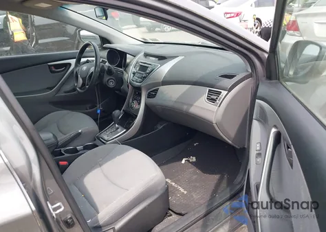 2013 Hyundai Elantra Gls z USA, uszkodzony, nr VIN 5NPDH4AE8DH300258